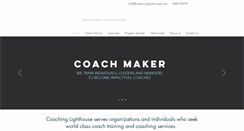 Desktop Screenshot of coachinglighthouse.org